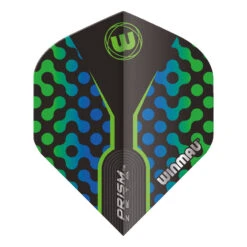 Winmau Black, Green & Blue Prism Zeta Standard -Winmau 6915 309 Prism Zeta Flights Winmau Image 2 1635258004