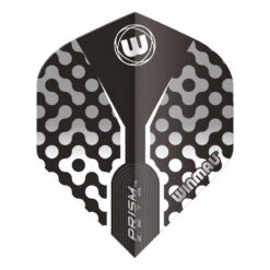 Winmau Black, Grey & White Prism Zeta Standard -Winmau 6915 311 Prism Zeta Flights Winmau Image 2 1635258005