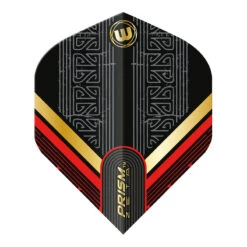 Winmau Black, Red & Gold Prism Zeta Standard -Winmau 6915 312 Prism Zeta Image 2 1666268404