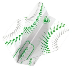 Winmau White & Green Prism Zeta Standard