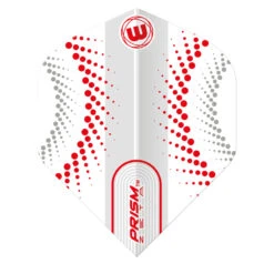 Winmau White & Red Prism Zeta Standard -Winmau 6915 316 Prism Zeta Image 2 1666268405