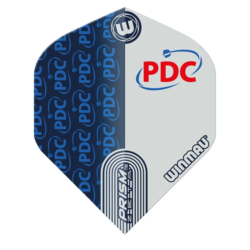 Winmau Blue & White Prism Zeta Standard 5 Winmau Blue & White Prism Zeta Standard - Image 3
