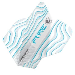 Winmau White, Aqua & Blue Prism Alpha Standard