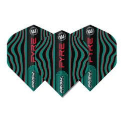 Winmau Black, Turquoise & Red Prism Alpha Standard -Winmau 6915 708 Prism Alpha Image 1 1666267252