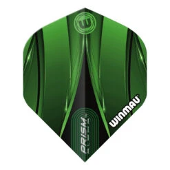 Winmau Green & Black Prism Alpha Standard 7 Winmau Green & Black Prism Alpha Standard -Winmau 6915 727 AlphaStandardSniperGreen image2