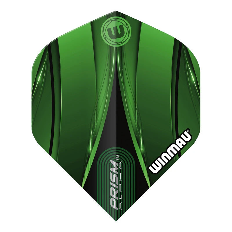 Winmau Green & Black Prism Alpha Standard 5 Winmau Green & Black Prism Alpha Standard - Image 3