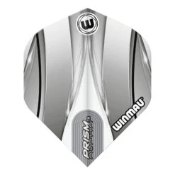 Winmau White Black Prism Alpha Standard -Winmau 6915 728 AlphaStandardSniperWhite image2