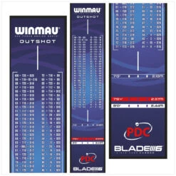 Winmau Winmau Outshot Dart Mat 9 Winmau Winmau Outshot Dart Mat -Winmau 8209 OUTSHOT Dart Mat3