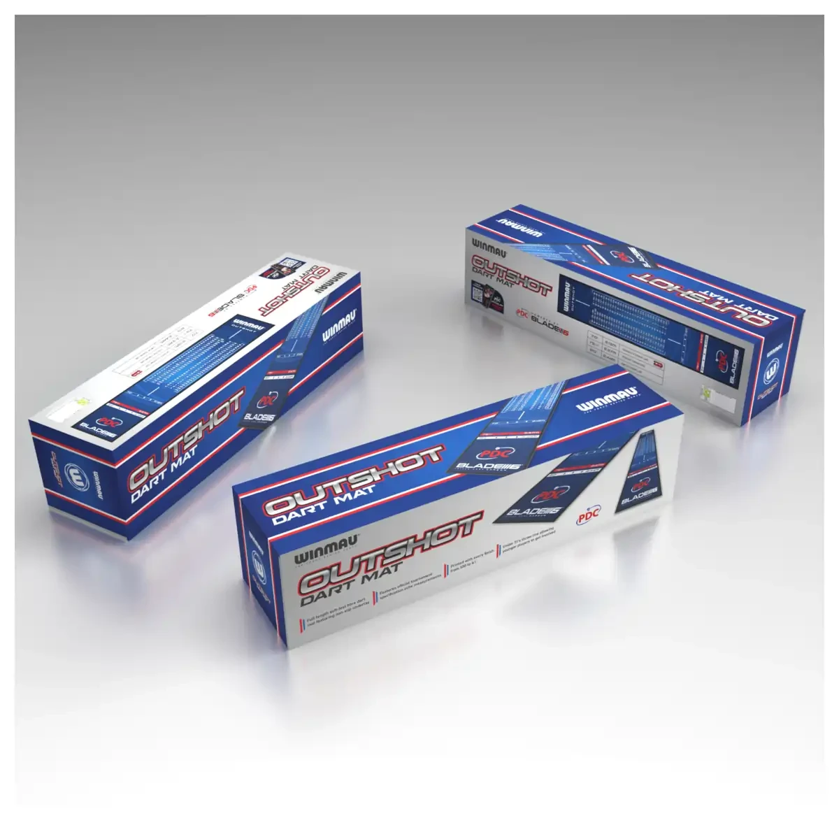 Winmau Winmau Outshot Dart Mat 5 Winmau Winmau Outshot Dart Mat - Image 3