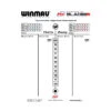 Winmau Dry Wipe Score Board - PDC Design -Winmau 8658 DryWipeScoreboard Image1