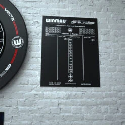 Winmau Dry Wipe Score Board - PDC Design -Winmau 8658 DryWipeScoreboard LifestyleImage2