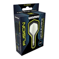 Winmau Winmau Fusion Integrated Flight & Shaft Solid White 9 Winmau Winmau Fusion Integrated Flight & Shaft Solid White -Winmau 8778FusionIntegratedFlight ShaftShortWhite4
