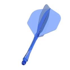 Winmau Winmau Fusion Integrated Flight & Shaft Azure Blue -Winmau 8792FusionIntegratedFlight ShaftMedBlue2