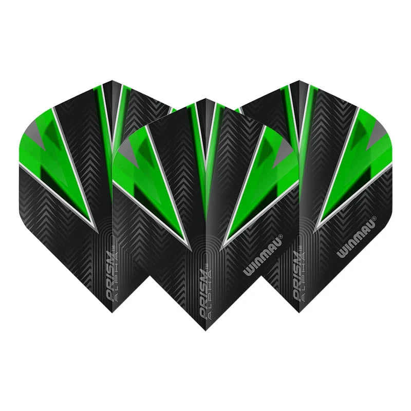 Winmau Green Prism Alpha Standard 4 Winmau Green Prism Alpha Standard - Image 2