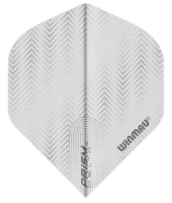 Winmau White V Prism Delta Standard -Winmau F6369 20x 201