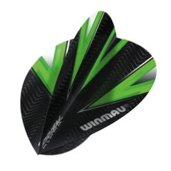 Winmau Black & Green Prism Alpha Standard