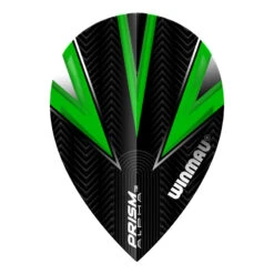 Winmau Black & Green Prism Alpha Standard -Winmau F6399 20x 201