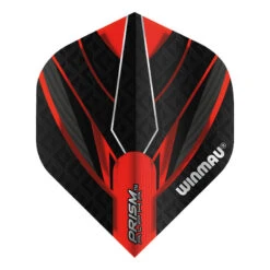 Winmau Red & Black Prism Alpha Standard -Winmau F6446 20x 201