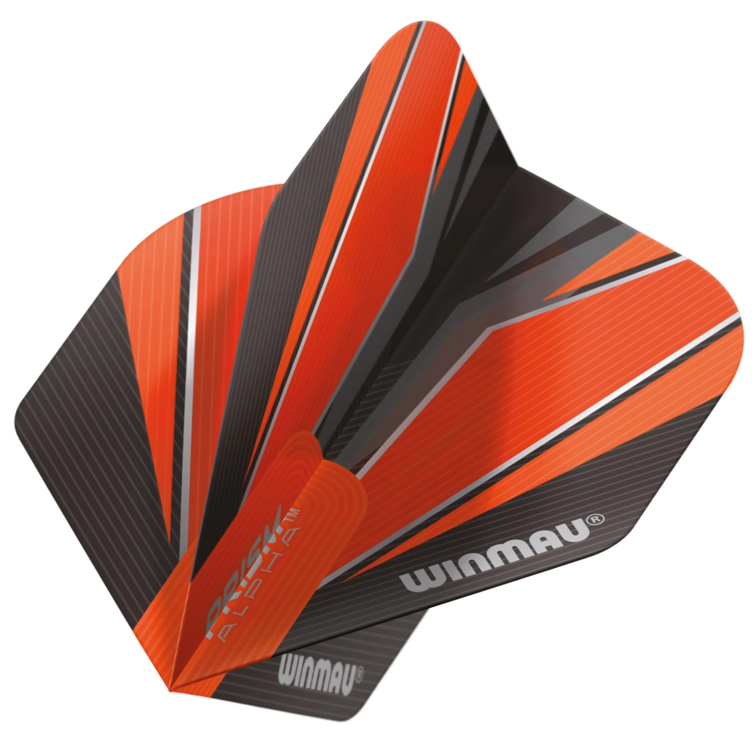 Winmau Black & Orange Prism Alpha Standard 3 Winmau Black & Orange Prism Alpha Standard
