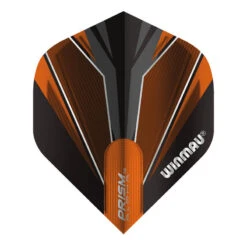 Winmau Black & Orange Prism Alpha Standard 7 Winmau Black & Orange Prism Alpha Standard -Winmau F6450 20x 201