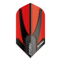 Winmau Red & Black Prism Alpha Slim -Winmau F6461 20x 201