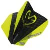 Winmau MVG Black & Green With Logo Prism Delta Standard -Winmau F6481