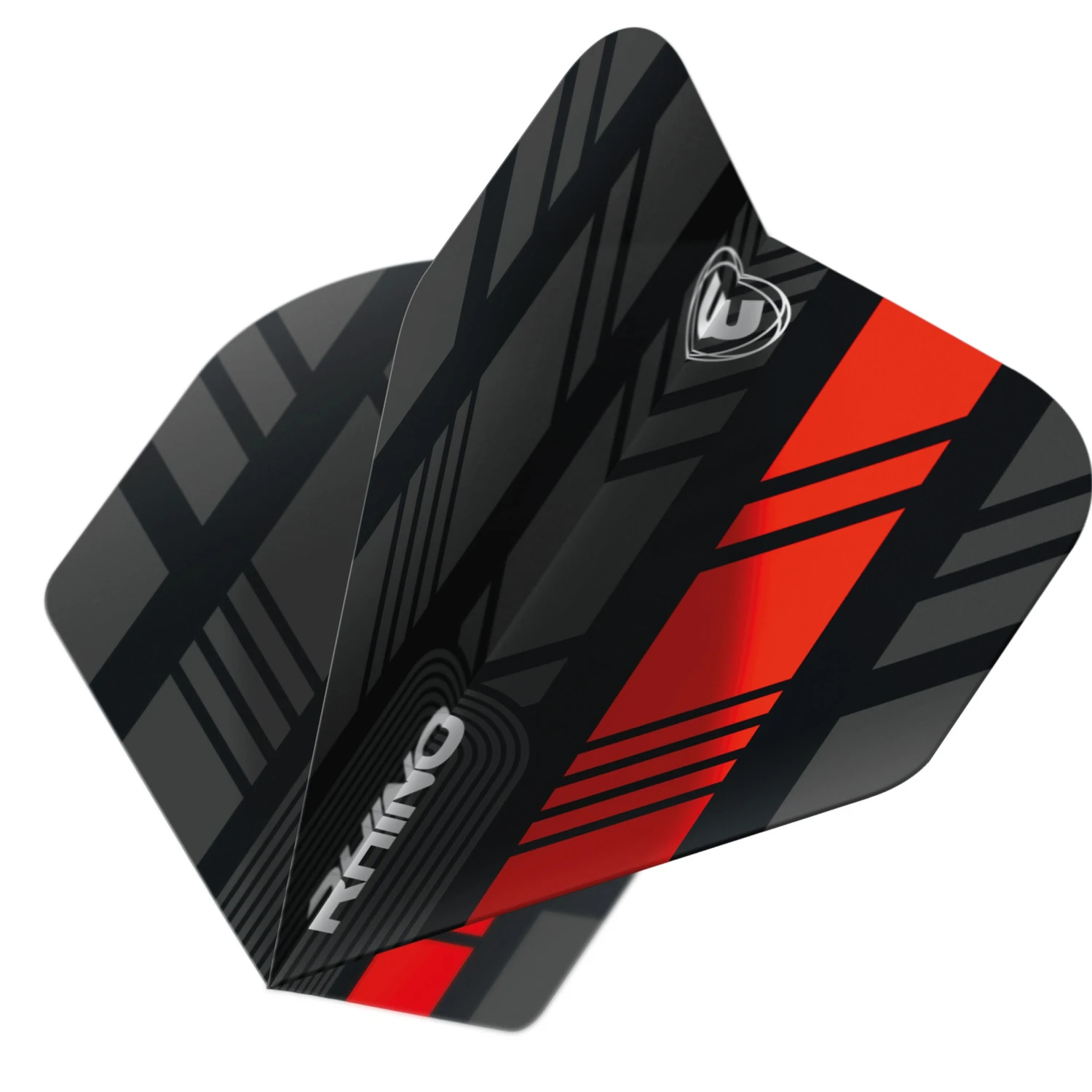 Winmau Black & Red Rhino Standard 3 Winmau Black & Red Rhino Standard