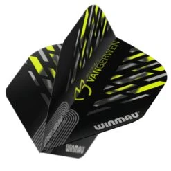 Winmau MVG Black, Green & Grey Chevron Prism Alpha Standard