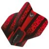 Winmau Red With Black Stars Prism Alpha Standard -Winmau F6575