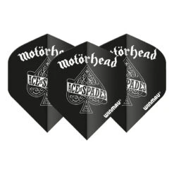 Winmau Ace Of Spades Standard 7 Winmau Ace Of Spades Standard -Winmau F6583 Rockband Flights Winmau Image 203