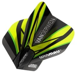 Winmau MVG Translucent Black & Green Prism Alpha Standard
