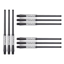 Winmau Stealth Moulded Dart Flights And Stems (Shafts) Multipack -Winmau STEALTHMULTIPACK4