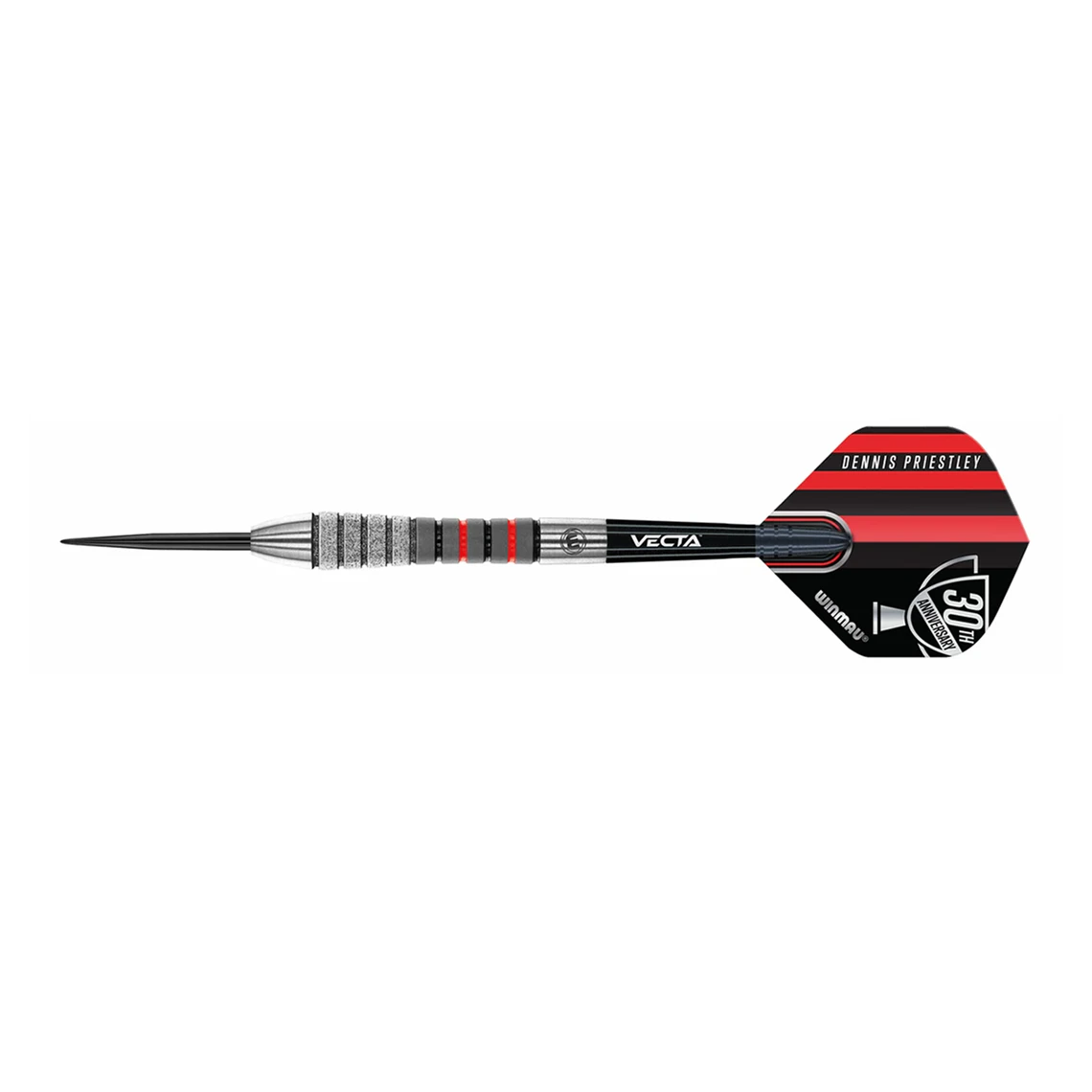 Winmau Winmau Dennis Priestley Diamond 3-Zero Steel Tip Darts 24g 3 Winmau Winmau Dennis Priestley Diamond 3-Zero Steel Tip Darts 24g