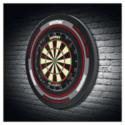 Winmau Winmau Advance Black/Red Dartboard Surround -Winmau WinmauAdvanceBlack RedDartboardSurround 3