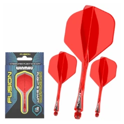 Winmau Winmau Fusion Flight & Shaft Intermediate #2 - Red -Winmau WinmauFusion 2Red1 f7cd5381 c36b 4363 a24d 6734c8de37b3