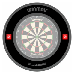 Winmau Winmau Pro-Line 1.0 Black Dartboard Surround -Winmau WinmauPro Line1.0BlackDartboardSurround 3