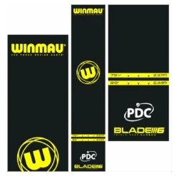 Winmau Winmau Pro Zone Essential PVC Dart Mat -Winmau WinmauProZoneDartMatx3