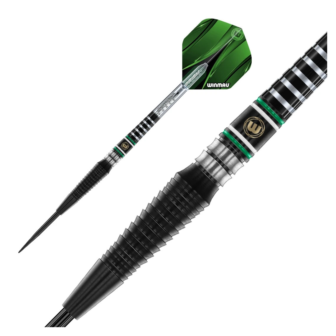 Winmau Winmau Sniper Black 90% Tungsten Steel Tip Darts 23g 4 Winmau Winmau Sniper Black 90% Tungsten Steel Tip Darts 23g - Image 2