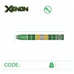 Winmau Winmau Xenon 90% Tungsten Darts 25g -Winmau WinmauXeonSteelDarts 3