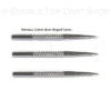 Winmau Silver Ringed Grip Replacement Dart Points -Winmau Winmau 20Silver 20Ringed 20Points 2032mm 20JSHOP 400