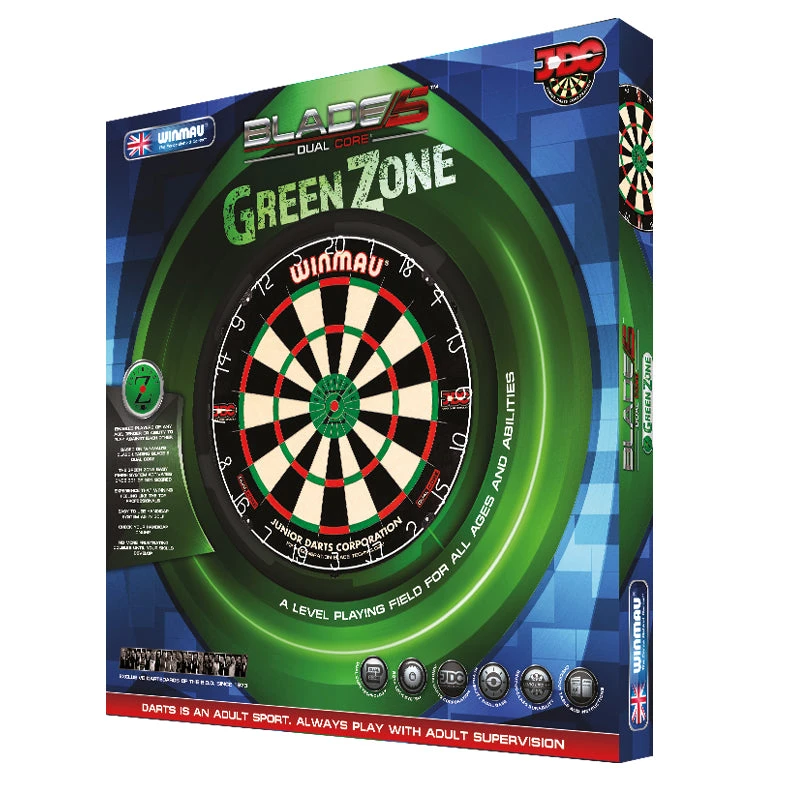 Winmau Blade Dual Core Green Zone Dartboard 5 Winmau Blade Dual Core Green Zone Dartboard - Image 3