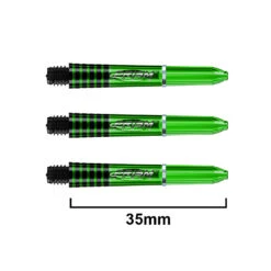 Winmau Prism Force Shafts -Winmau c472 prism force short green