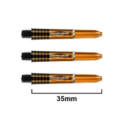 Winmau Prism Force Shafts -Winmau c524 prism force short orange