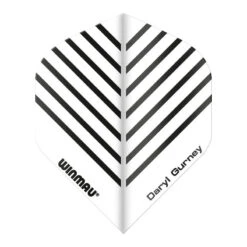 Winmau Daryl Gurney White Embossed Standard -Winmau f2201 x 1