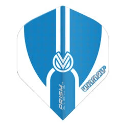 Winmau Blue & White Vincent Van Der Voort Prism Alpha Standard -Winmau f6491 image 2