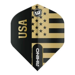 Winmau Black & Gold USA Rhino Standard -Winmau f6537 x 1 1