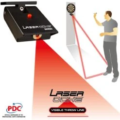 Winmau Laser Darts Throw Line / Toe Line / Oche -Winmau winmau laser oche throwline